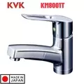 Vòi Lavabo Nóng Lạnh Dây Rút KVK KM8001T