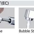 Vòi Lavabo Nóng Lạnh Dây Rút KVK KM8001T