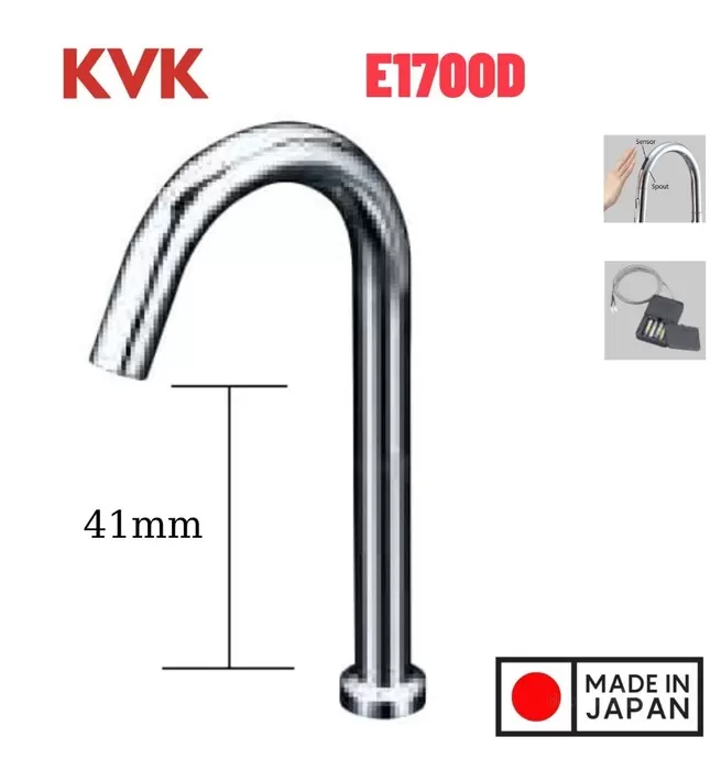 Vòi Lavabo Lạnh Cảm Ứng KVK E1700D Dùng Pin