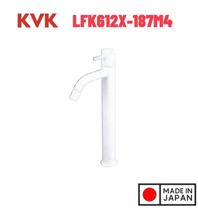 Vòi Lavabo Lạnh Cao Nhật Bản KVK LFK612X-187M4