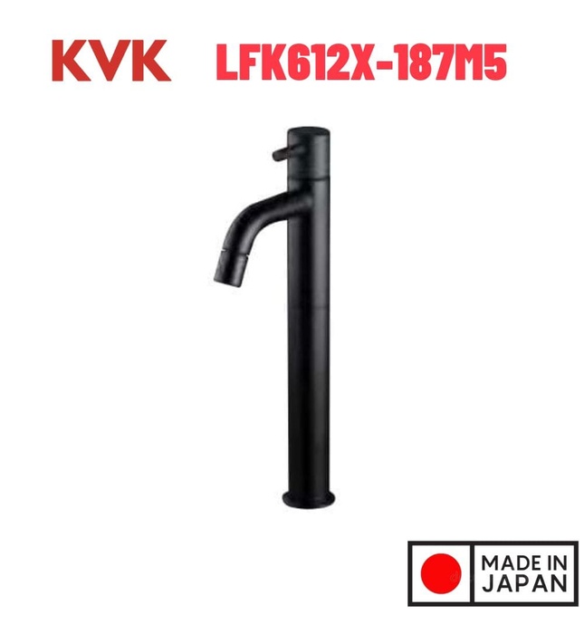 Vòi Lavabo Lạnh Cao Nhật Bản KVK LFK612X-187M5