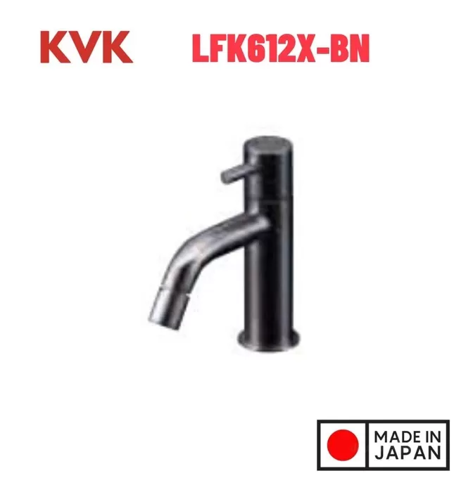 Vòi Lavabo Lạnh KVK LFK612X-BN