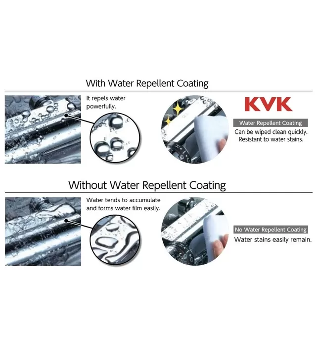 Vòi Bếp Cảm Ứng Kháng Khuẩn Nhật Bản KVK KM6131DECHS Dùng Pin