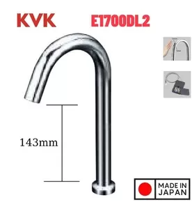 Vòi Lavabo Lạnh Cảm Ứng KVK E1700DL2 Dùng Pin