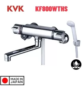 Sen Tắm Nhiệt Độ Chống Bám Nước KVK KF800WTHS Nội Địa Nhật Bản