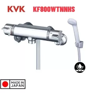 Sen Tắm Nhiệt Độ Chống Bám Nước KVK KF800WTNNHS Nội Địa Nhật Bản