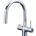 Vòi Bếp Cảm Ứng Kháng Khuẩn Nhật Bản KVK KM6091DSCECHS Dùng Pin