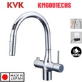 Vòi Bếp Lõi Lọc Cảm Ứng Nhật Bản KVK KM6091ECHS Dùng Điện