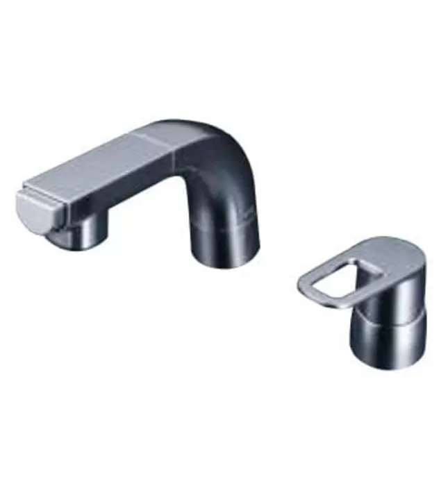 Vòi Lavabo Gội Đầu Nóng Lạnh Kháng Khuẩn 2 Lỗ KVK FSL120DZETHS