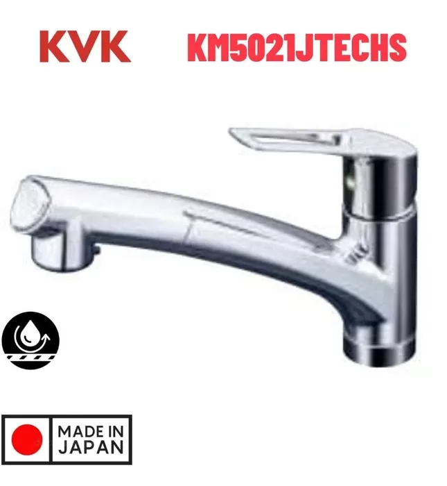 Vòi Bếp Kháng Khuẩn Chống Bám Bẩn Nhật Bản KVK KM5021JTECHS