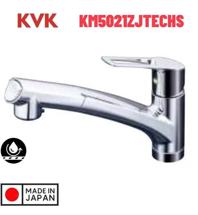 Vòi Bếp Kháng Khuẩn Chống Bám Bẩn Nhật Bản KVK KM5021ZJTECHS