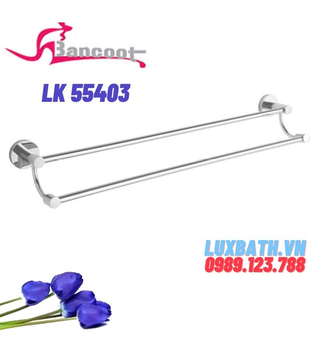 Vắt khăn đôi inox 304 Bancoot LK 55403