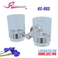 Kệ cốc đánh răng đôi Bancoot KC-552