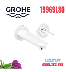 Vòi Lavabo Gắn Tường Nóng Lạnh Đức Grohe 19969LS0