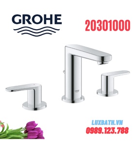 Vòi Chậu Lavabo 3 Lỗ Nóng Lạnh Đức Grohe 20301000