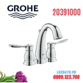 Vòi Chậu Lavabo 3 Lỗ Nóng Lạnh Đức Grohe 20391000