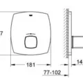 Mạt Nạ Sen Âm Tường Đức Grohe 19941000