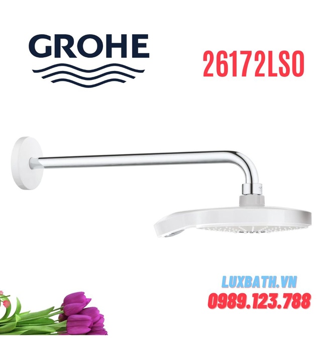 Bát Sen Tắm Gắn Tường + Thanh Nối Đức Grohe 26172LS0