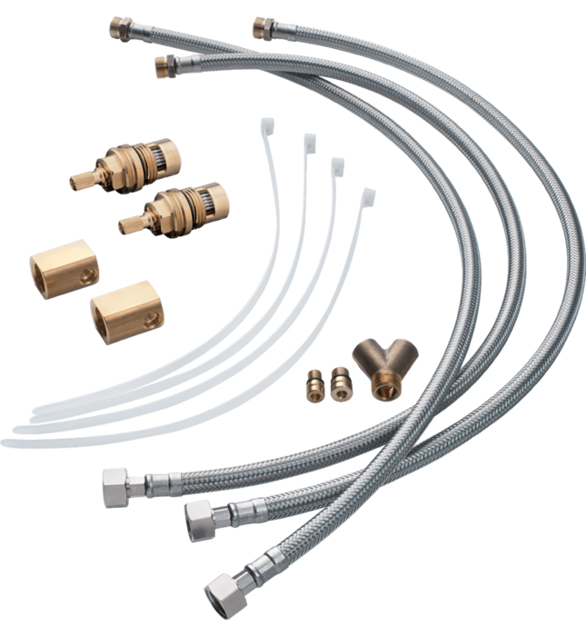 Dây Cấp Nước Vòi Lavabo 3 Chân Đức Axor 38959000