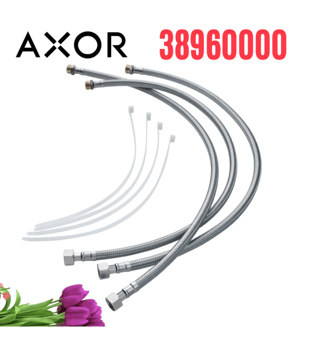 Dây Cấp Nước Vòi Lavabo 2 Chân Đức Axor 38960000