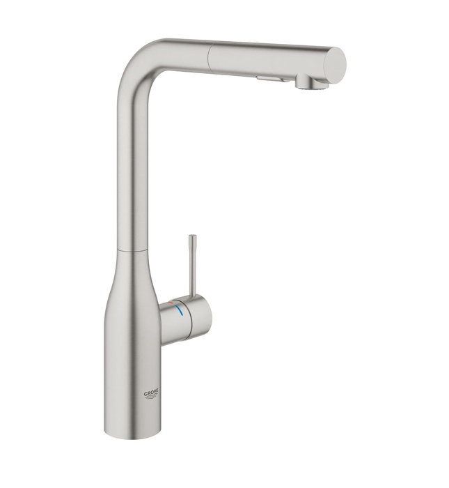 Vòi Chậu Rửa Bát Cần Gạt Dây Rút Đức Grohe 30270DC0