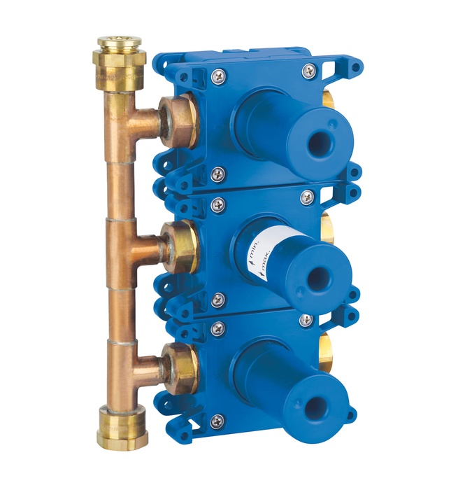 Bộn Trộn Âm 3 Đầu Nước Grohe 35031000