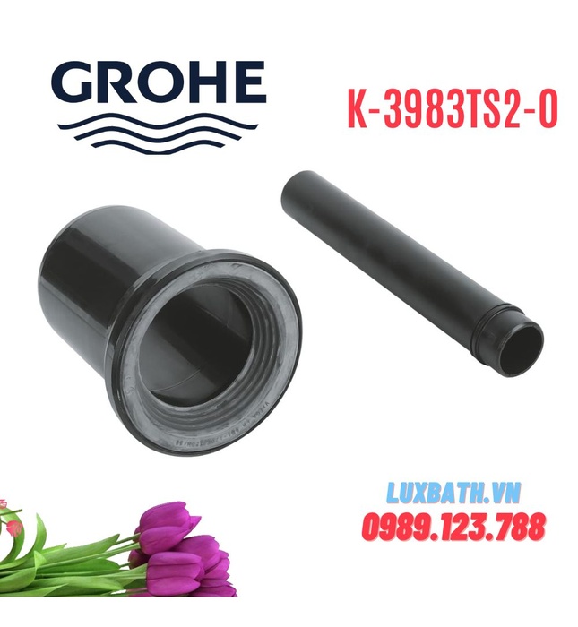 Ống Kết Nối Xả Két Nước Âm Tường Đức Grohe 37104K00