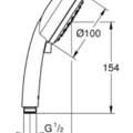 Bát Sen Tắm Cầm Tay Đức Grohe 2757110E