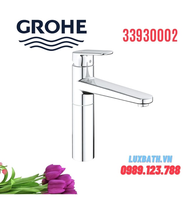 Vòi Chậu Rửa Bát Tay Gạt Đức Grohe 33930002