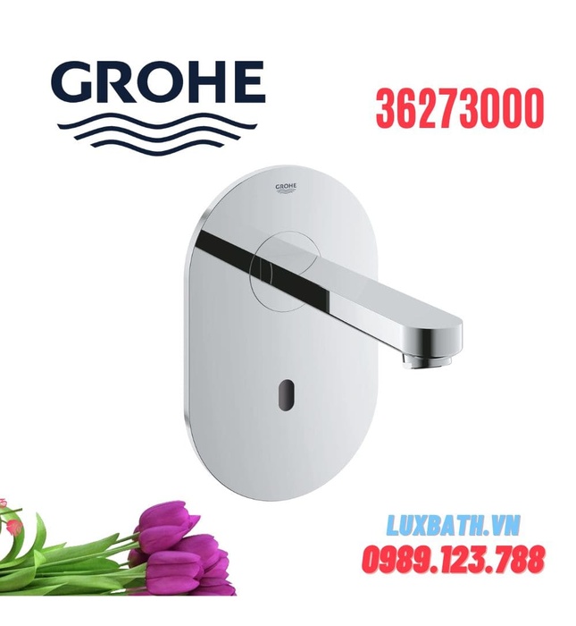 Vòi Lavabo Nóng Lạnh Cảm Ứng Gắn Tường Đức Grohe 36273000