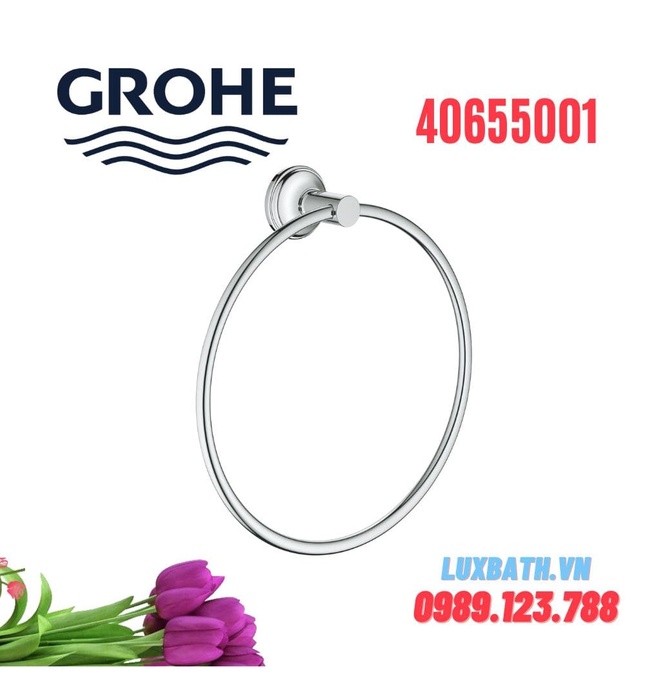 Vòng Treo Khăn Nhập Khẩu Đức Grohe 40655001