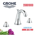 Vòi Chậu Lavabo Nóng Lạnh 3 Lỗ Đức Grohe 20801000