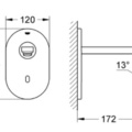 Vòi Lavabo Nóng Lạnh Cảm Ứng Ăm Tường Đức Grohe 36315000