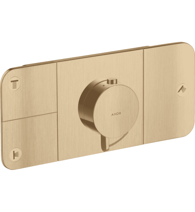 Mặt Nạ Điều Khiển Sen Âm Tường 3 Chế Độ Axor One 45713140