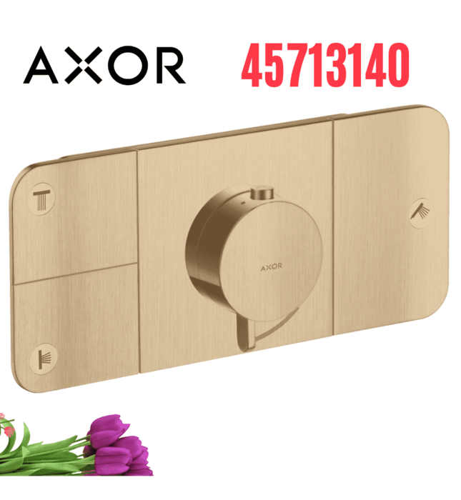 Mặt Nạ Điều Khiển Sen Âm Tường 3 Chế Độ Axor One 45713140