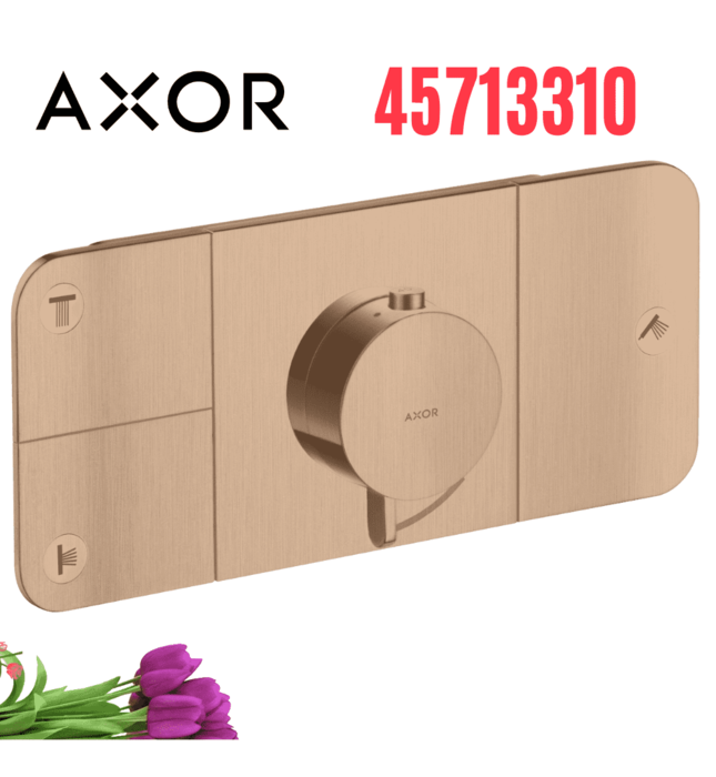 Mặt Nạ Điều Khiển Sen Âm Tường 3 Chế Độ Axor One 45713310