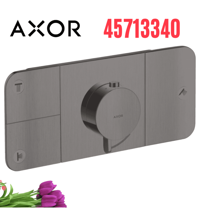 Mặt Nạ Điều Khiển Sen Âm Tường 3 Chế Độ Axor One 45713340
