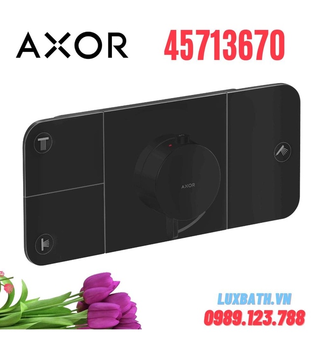 Mặt Nạ Điều Khiển Sen Âm Tường 3 Chế Độ Axor One 45713670