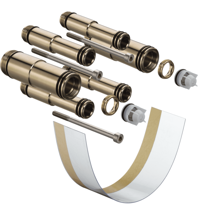 Ống Nối Chân Vòi Lavabo Âm Tường Đức Axor 45790000