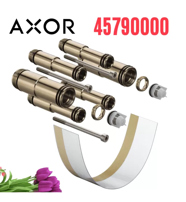 Ống Nối Chân Vòi Lavabo Âm Tường Đức Axor 45790000