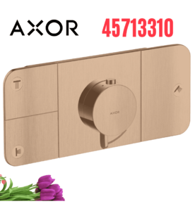 Mặt Nạ Điều Khiển Sen Âm Tường 3 Chế Độ Axor One 45713310