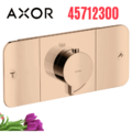 Mặt Nạ Điều Khiển Sen Âm Tường 2 Chế Độ Axor One 45712300