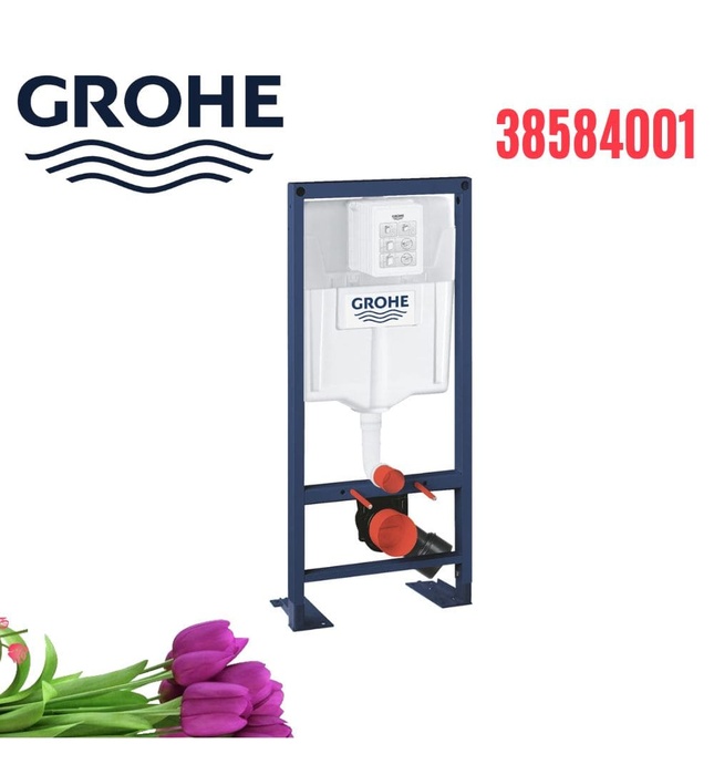 Két Nước Âm Tường Nhập Khẩu Đức Grohe 38584001