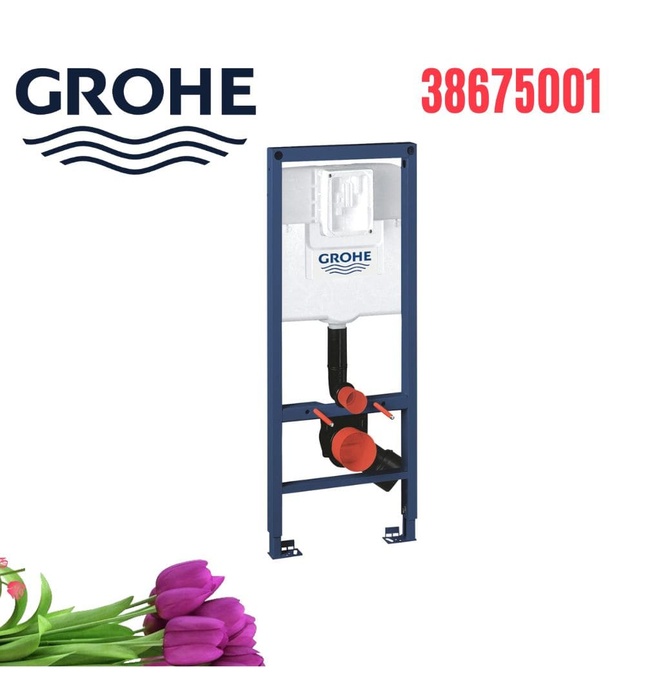 Két Nước Âm Tường Nhập Khẩu Đức Grohe 38675001