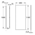 Tấm Ốp Cho Két Nước Đức Grohe 38630001