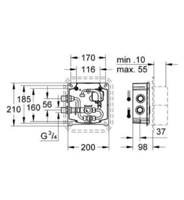 Phụ Kiên Nhập Khẩu Đức Grohe 36009000