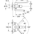 Củ Sen Tắm Nóng Lạnh Đức Grohe 34018000