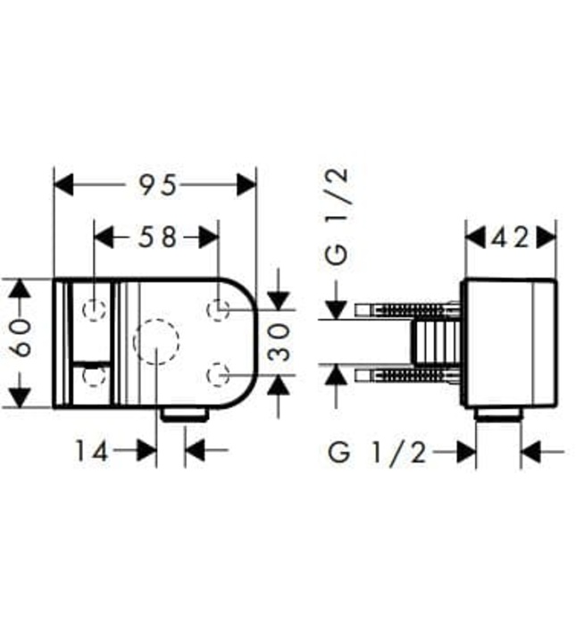 Cài Sen Nhập Khẩu Đức Axor One 45723250