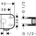 Cài Sen Nhập Khẩu Đức Axor One 45723820