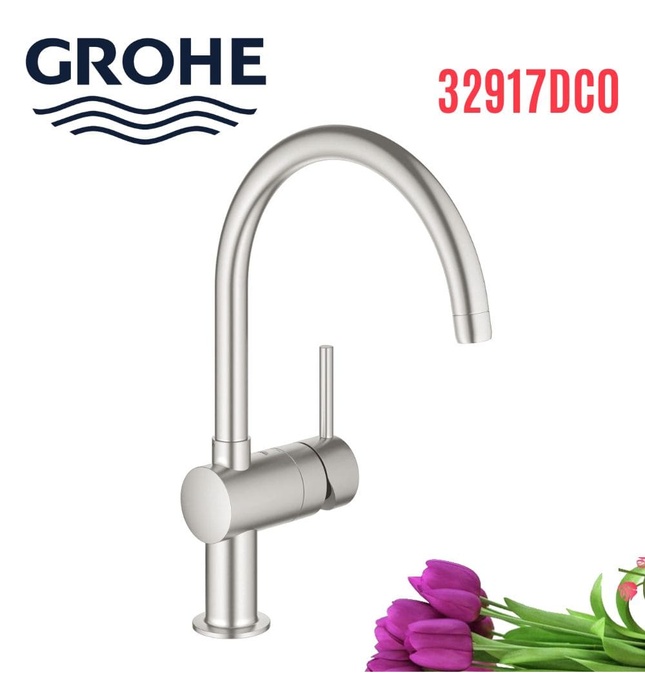 Vòi Chậu Rửa Bát Cần Cứng Đức Grohe 32917DC0